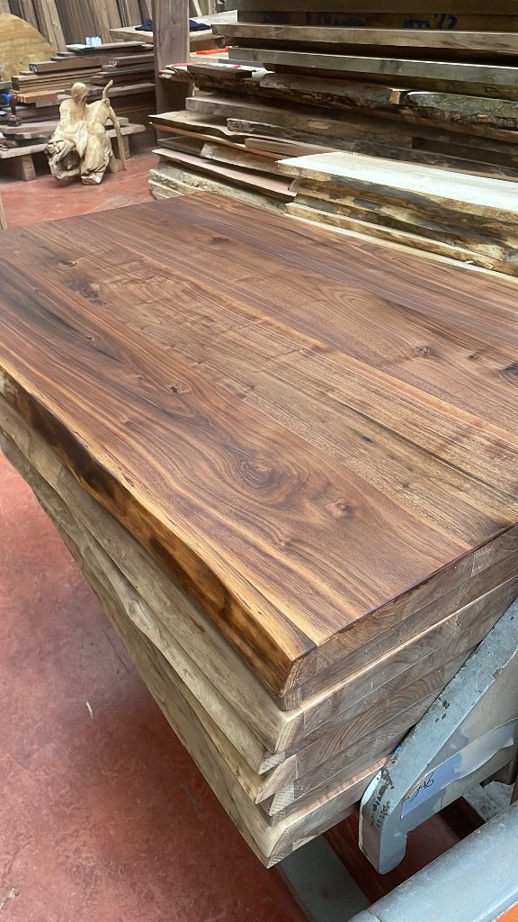Rijnmond tuinhout en boomstamtafels , versteend hout, Tuin en Terras, Ophalen, Nieuw, Hout