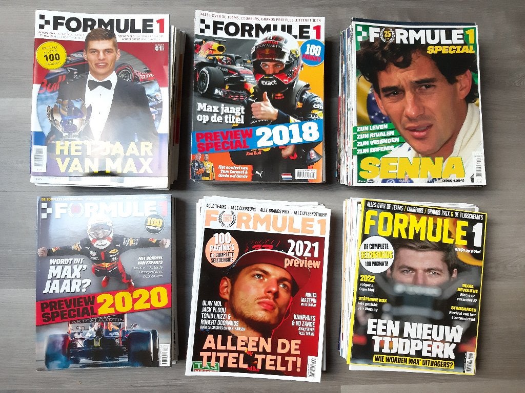 Formule 1 Magazine Jaren 2017 – 2022, Boeken, Ophalen of Verzenden, Zo goed als nieuw, Algemeen