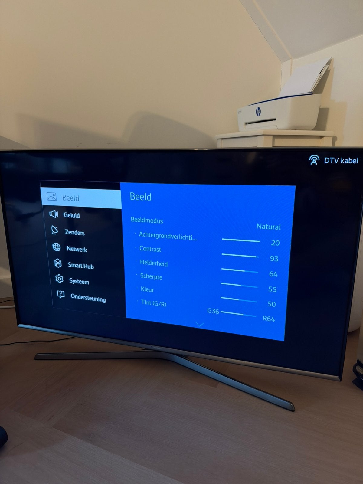 Samsung 43 inch Full HD smart tv, Ophalen, Gebruikt, 50 Hz, LCD