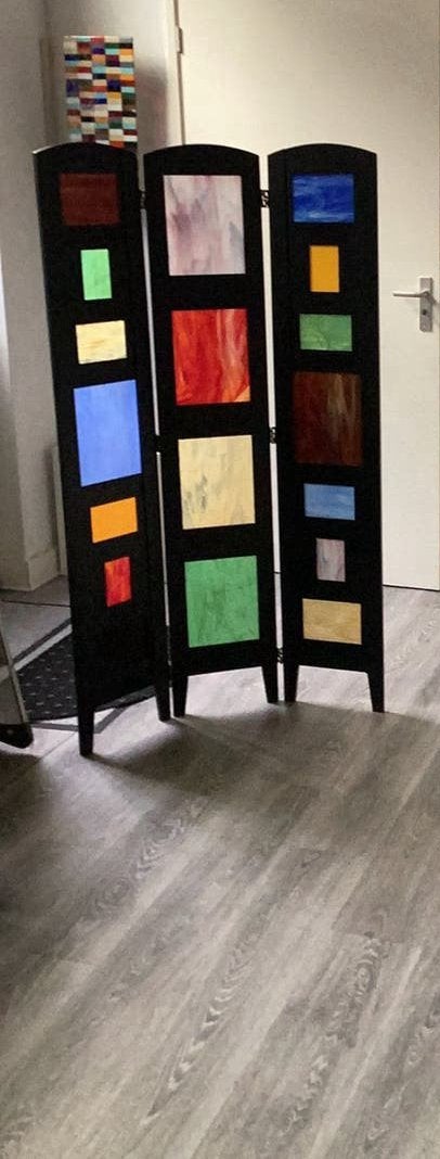 Kamerscherm 3panelen, Huis en Inrichting, Woonaccessoires | Kamerschermen, Ophalen