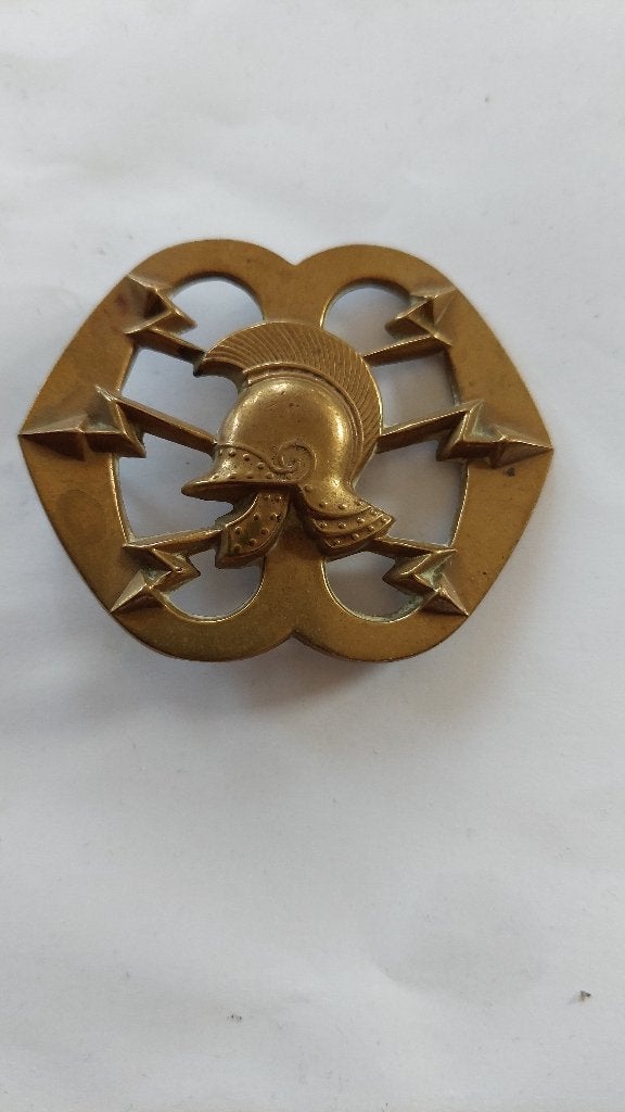 Badge embleem verbindingen landmacht., Verzenden, Overige onderwerpen