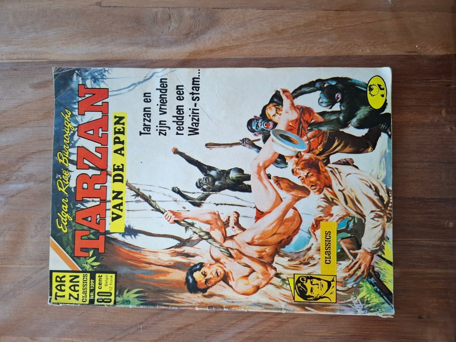 Vintage stripboeken: Tarzan, Laurel & Hardy, Roze Panter, Ophalen