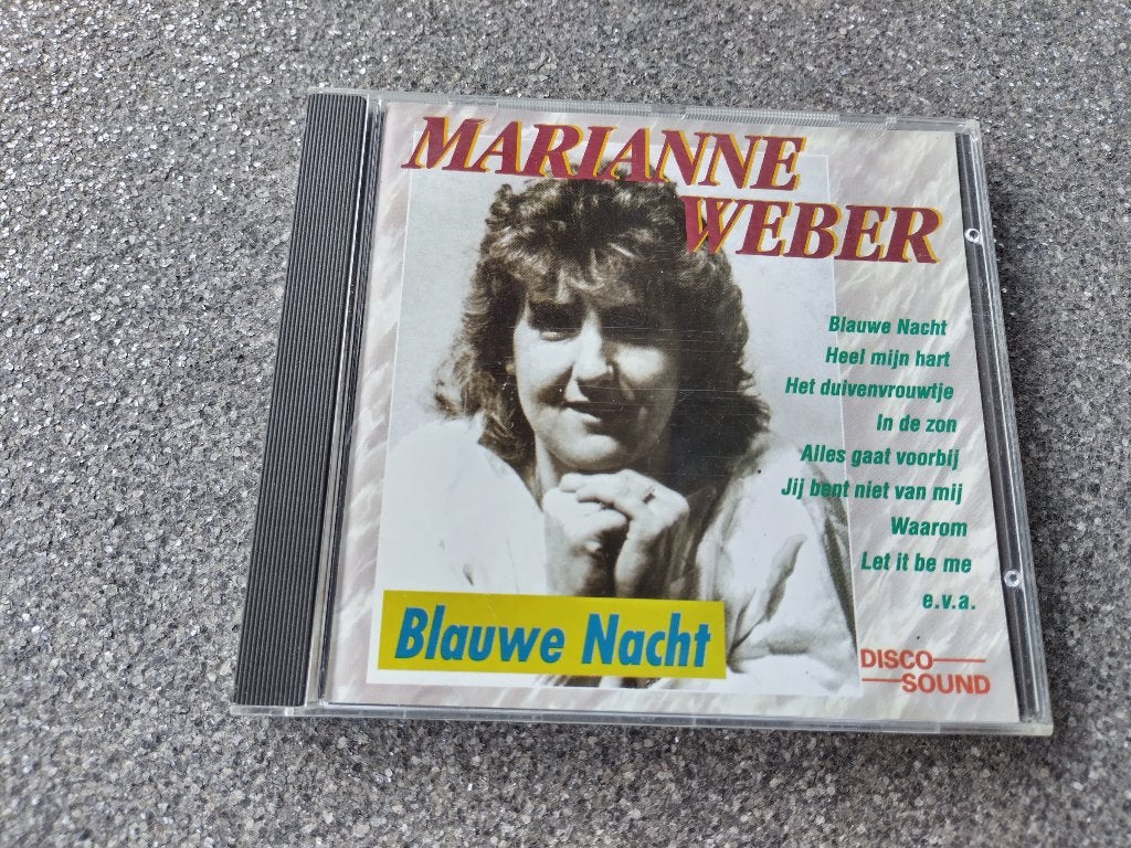 marianne weber- blauwe nacht, Ophalen, Gebruikt, Pop, Album