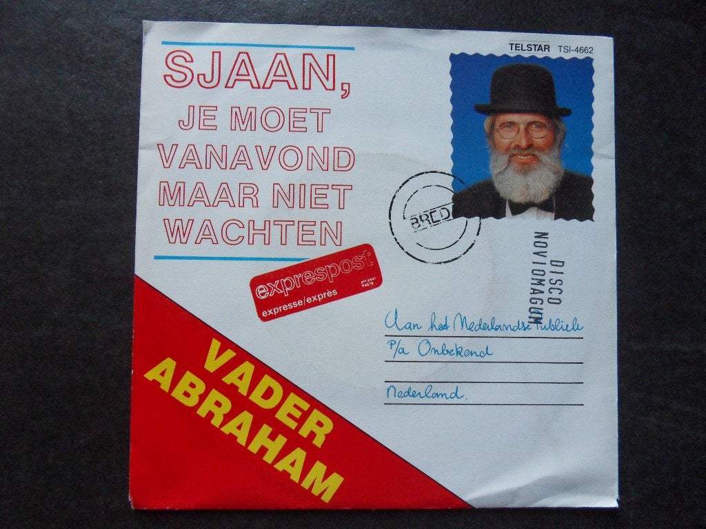 Vader Abraham - Sjaan, je moet vanavond maar niet wachten, Ophalen of Verzenden, Gebruikt, Nederlandstalig