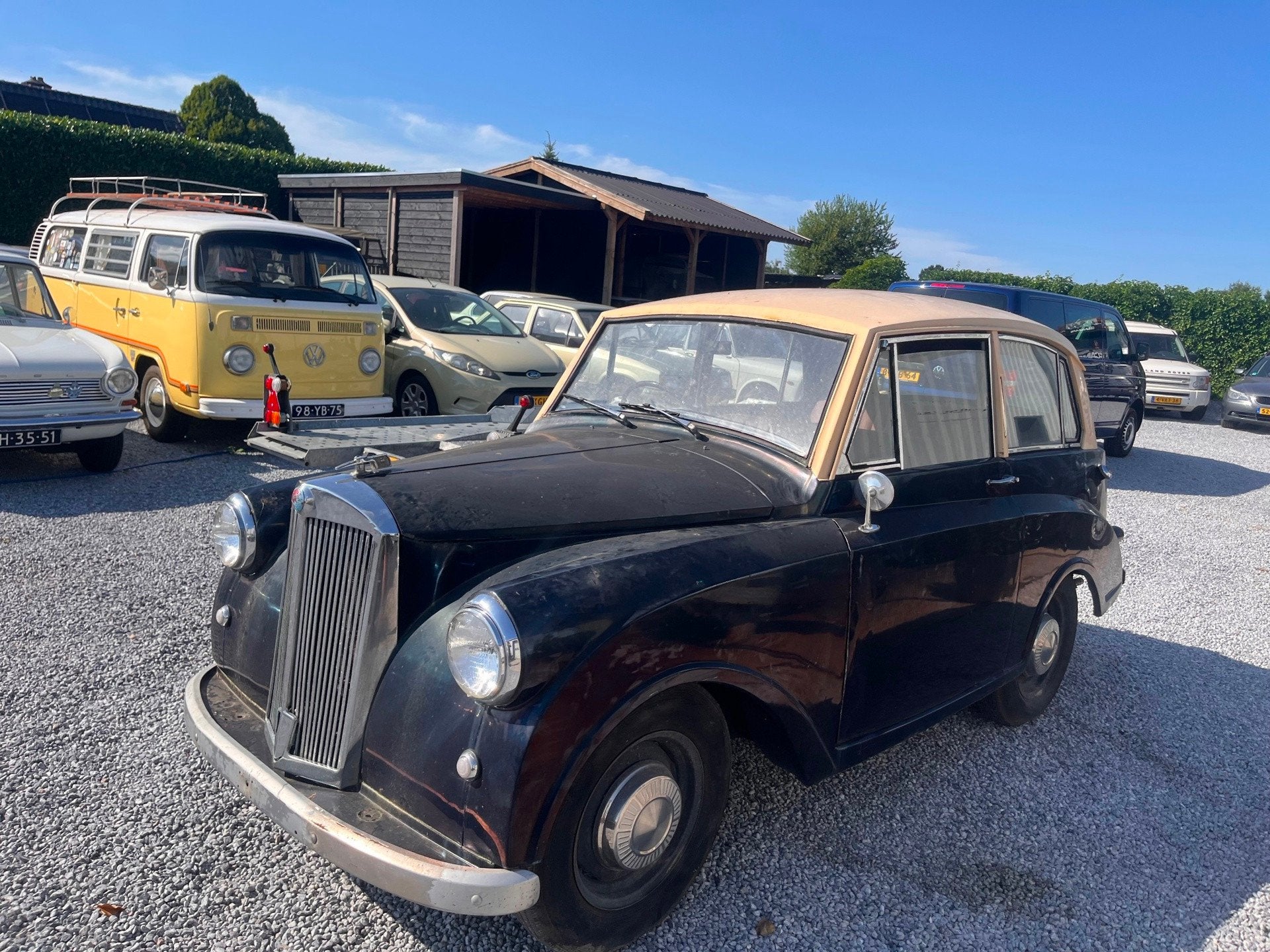 Triumph Mayflower Tr6, Cabriolet, Triumph, Zwart, Origineel Nederlands