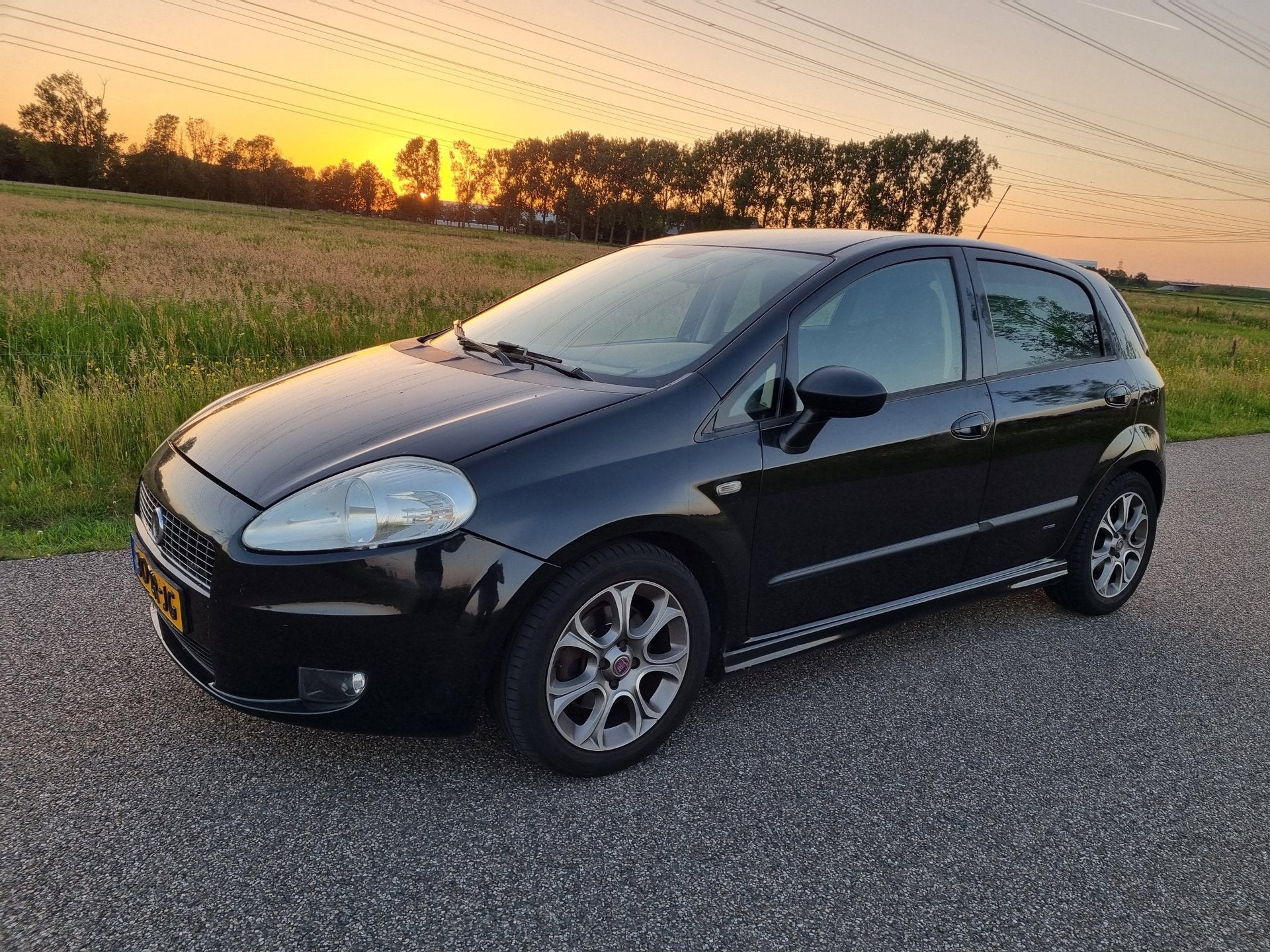 Fiat Grande Punto 1.4-16V Sport LPG G3 5 drs, Auto's, Voorwielaandrijving, 15 km/l, Gebruikt, 400 kg