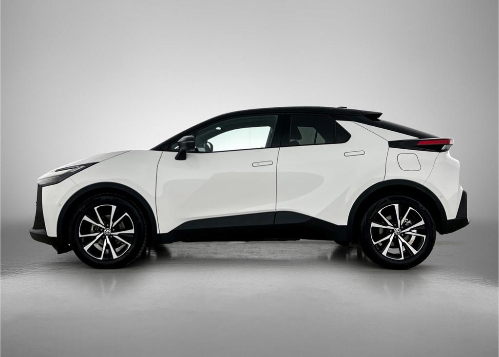 Toyota C-HR 1.8 Hybrid 140 First Edition Bi-Tone | NIEUW GEL, Stof, 725 kg, 4 cilinders, Origineel Nederlands