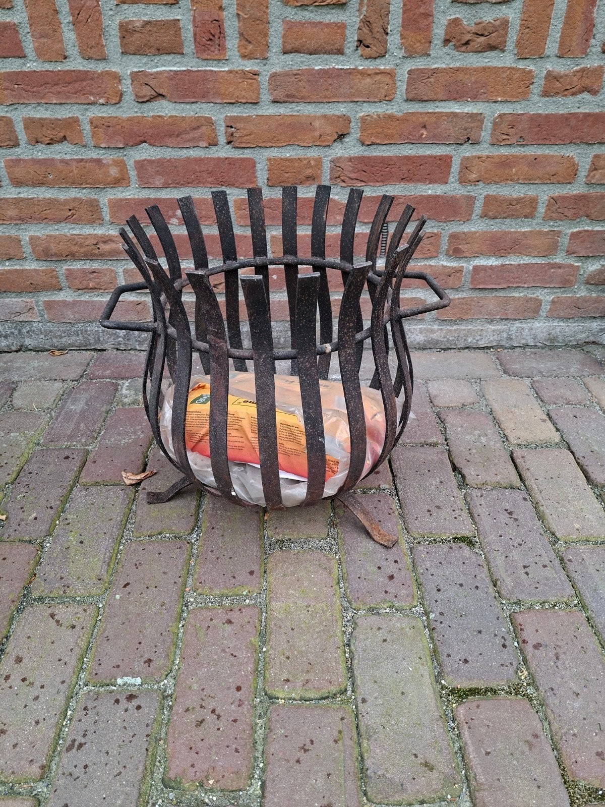 Vuurkorf, Tuin en Terras, Ophalen, Gebruikt