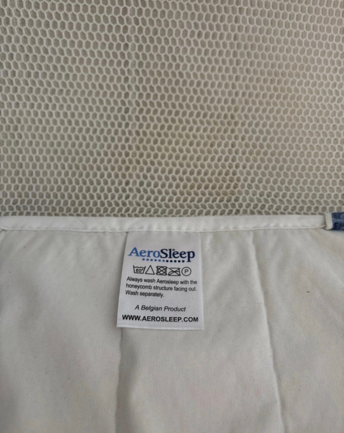Aerosleep ledikant hoes voor over matras, uitwasbaar, Ophalen of Verzenden, Gebruikt, Ledikant