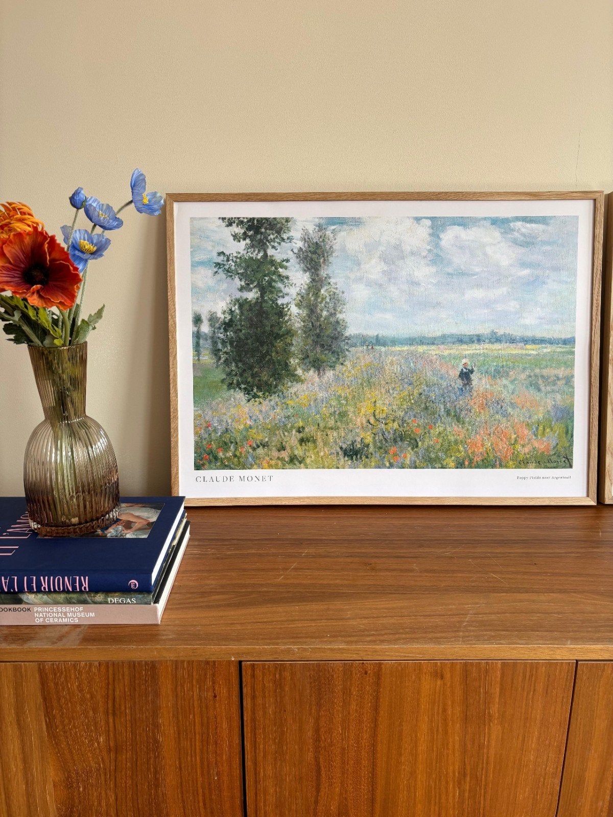 Houten lijst met plexiglas 50x70cm, Bruin, Nieuw, Ophalen of Verzenden, Posterlijst