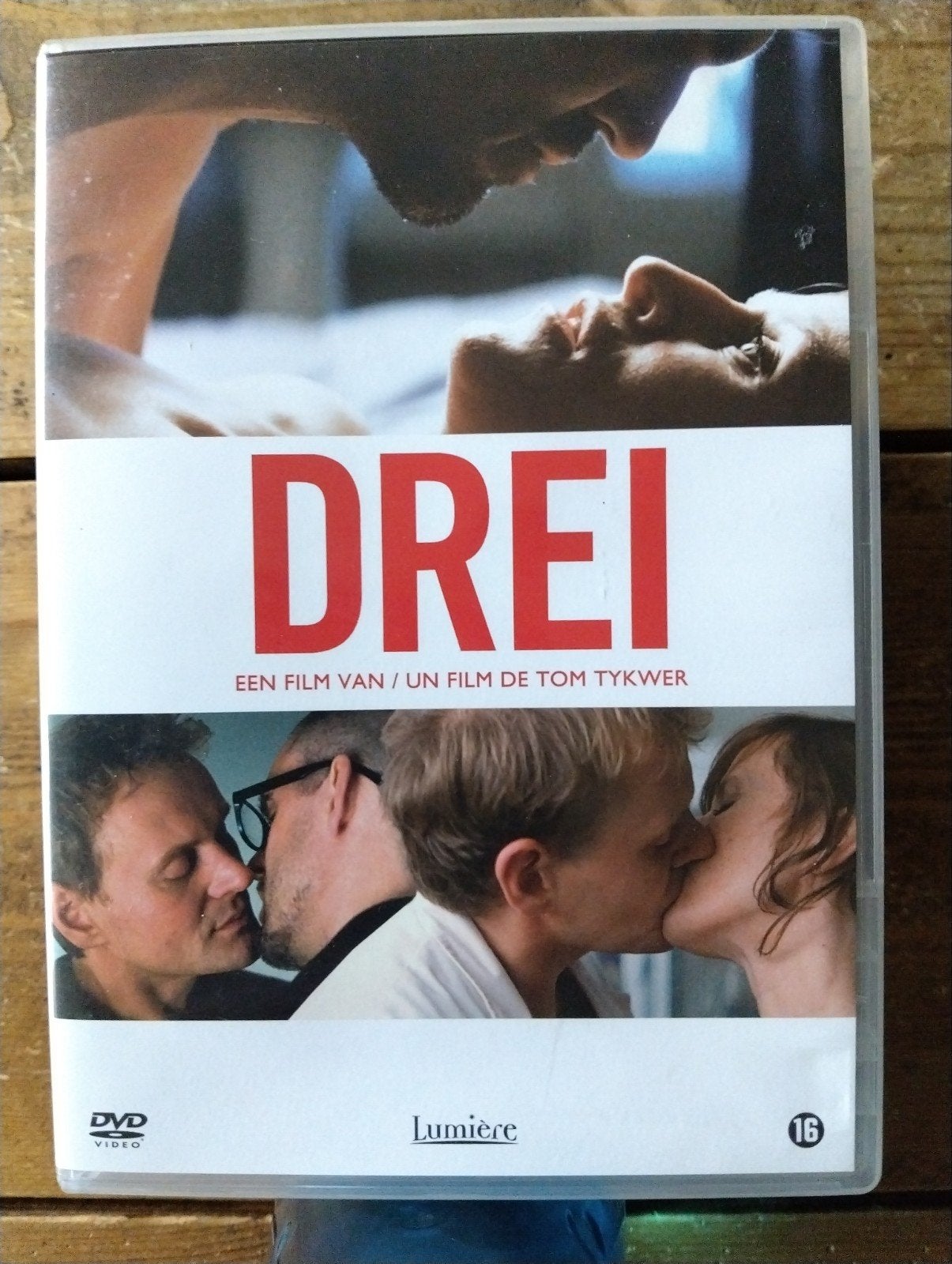 Gay, homo. Drei - Tom Tykwer DVD - Drama, Liefde, Relaties, Vanaf 16 jaar, Ophalen of Verzenden, Gebruikt