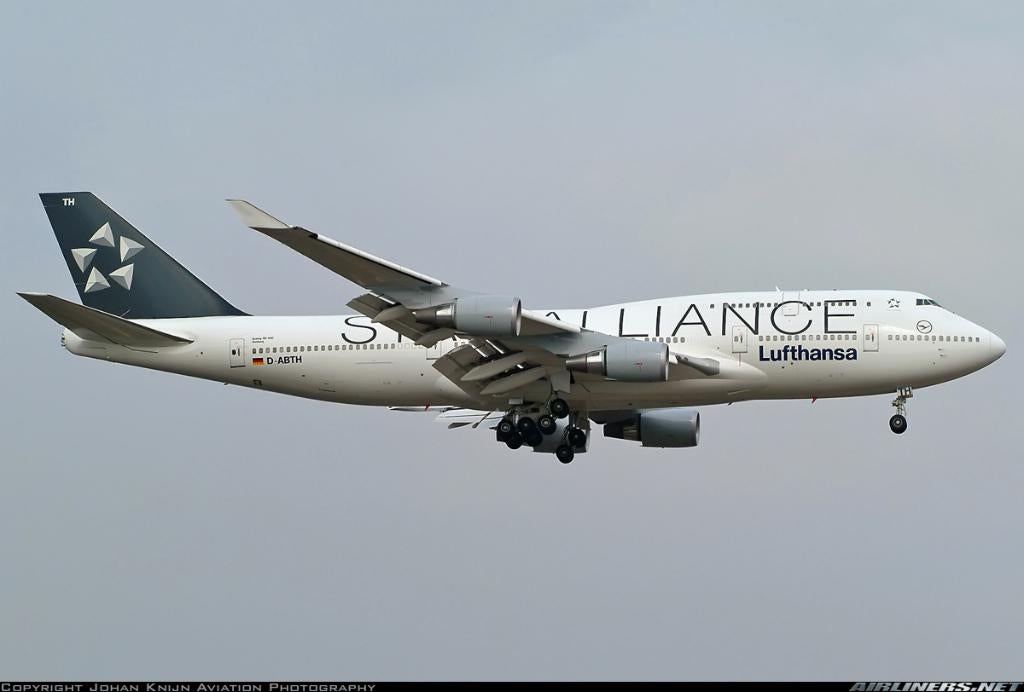 Lufthansa Boeing 747-430M, Ophalen of Verzenden, Zo goed als nieuw, Schaalmodel