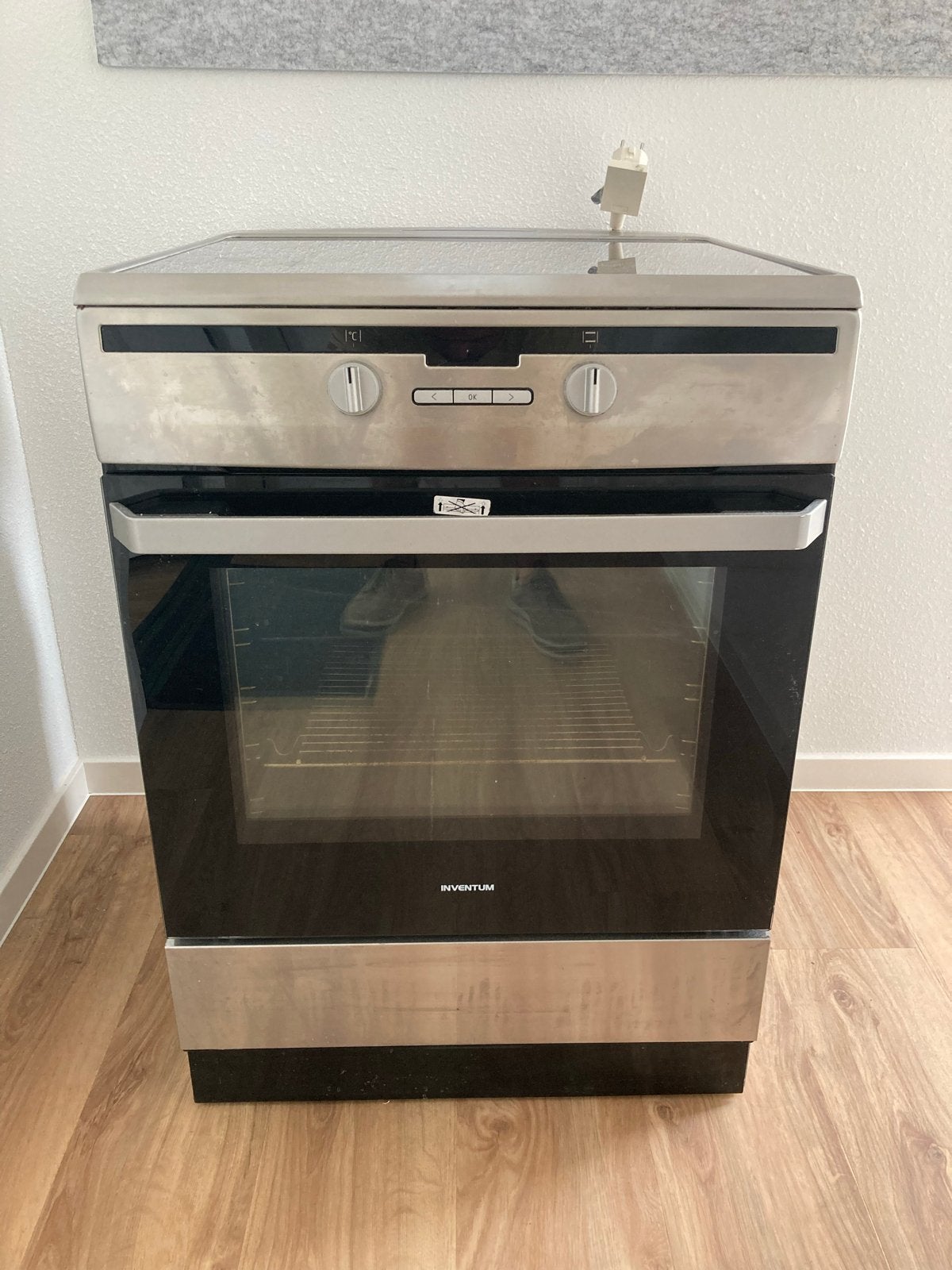 Inventum Vrijstaand Inductie Fornuis met Oven, Ophalen, Hete lucht, 60 cm of meer, 4 kookzones
