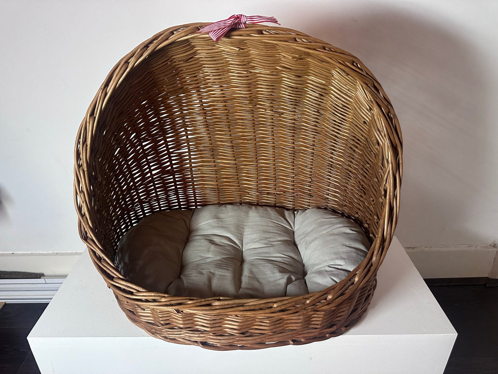 Rieten Kattenmand, Dieren en Toebehoren, Kattenmanden, Ophalen, Gebruikt, Riet