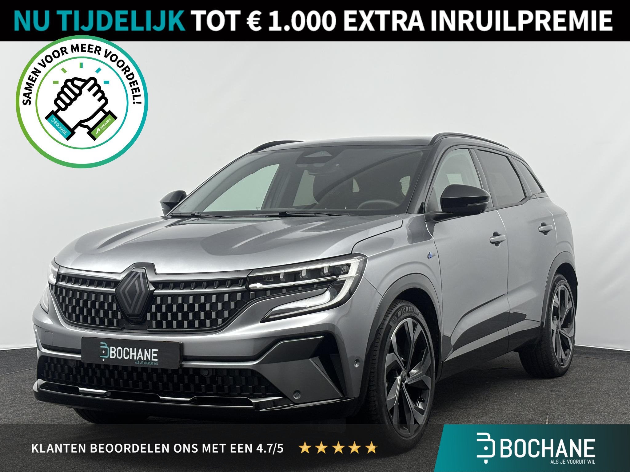 Renault Austral 1.2 E-Tech full hybrid 200 iconic esprit Alp, Auto's, Gebruikt, 1199 cc, Bedrijf, Hybride Elektrisch/Benzine