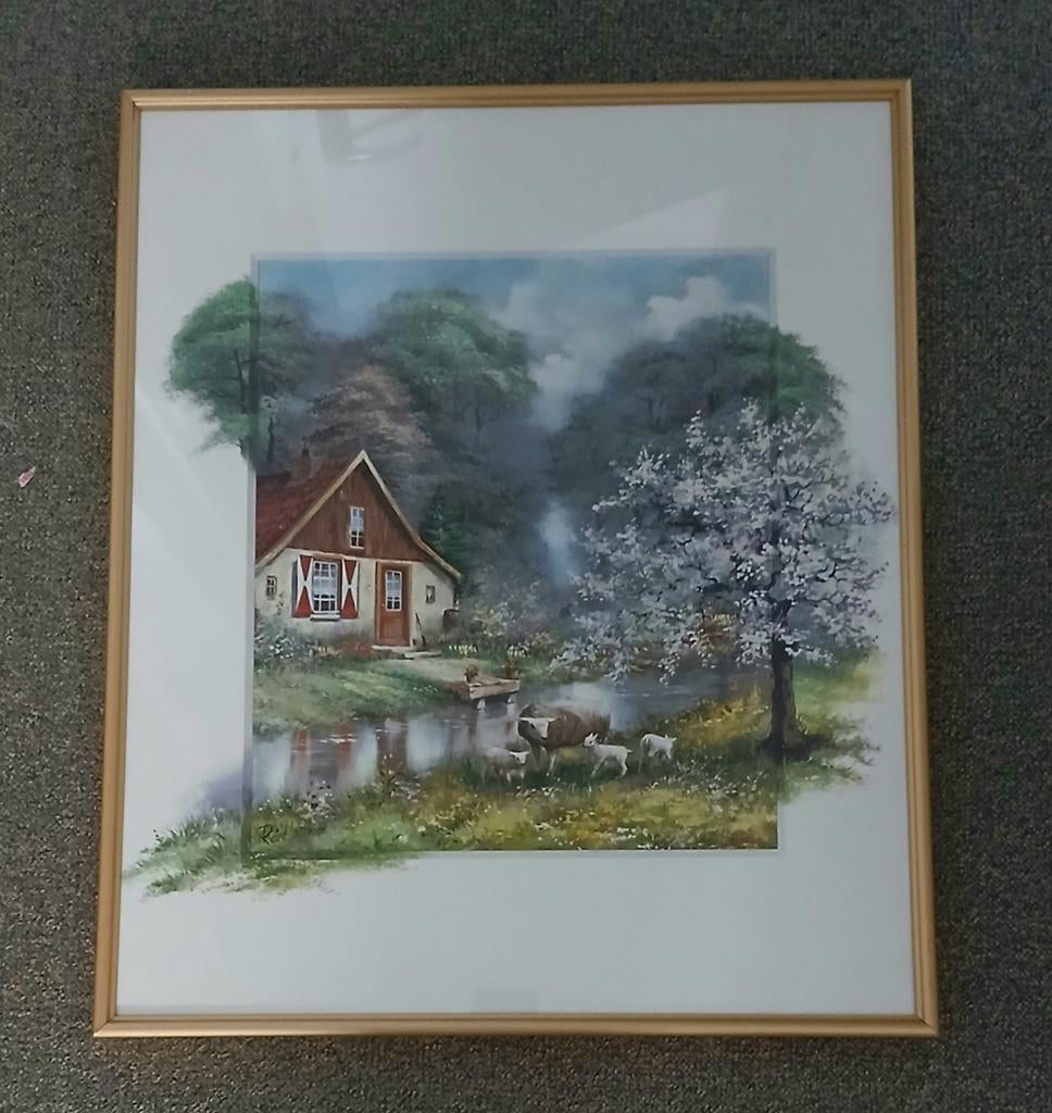 Kunstenaar Reint Withaar Prent/Poster/Schilderij, Antiek en Kunst, Ophalen of Verzenden