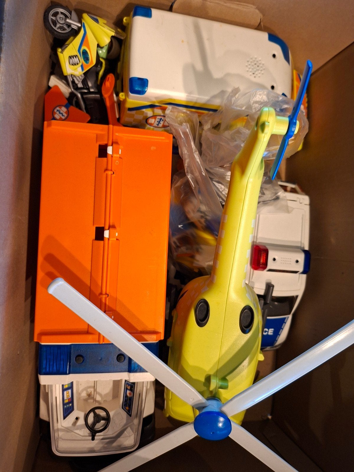 Playmobil ambulance en politie, Ophalen, Gebruikt
