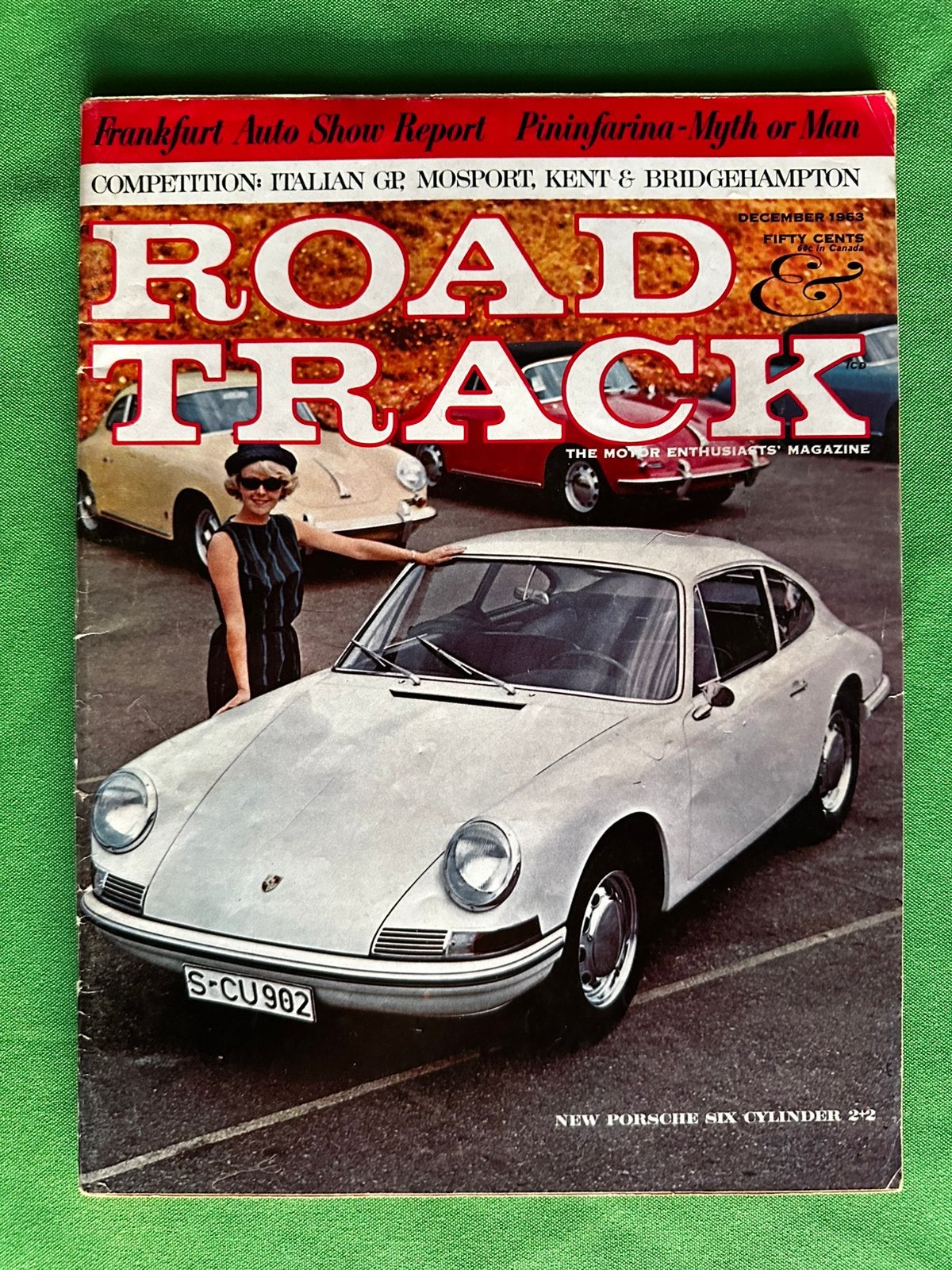 Roadtrack magazine uitgave december 1963!, Ophalen of Verzenden, Zo goed als nieuw, Auto's