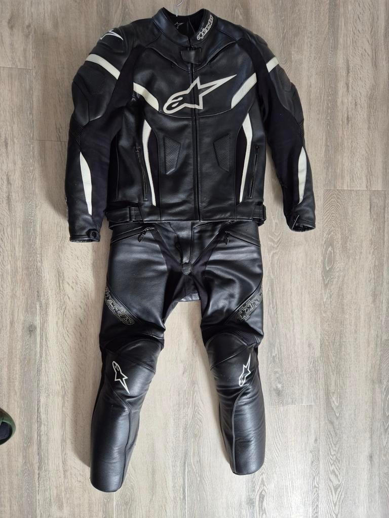 Complete Alpinestars motorkleding uitrusting (leer), Ophalen, Alpinestars, Tweedehands, Heren