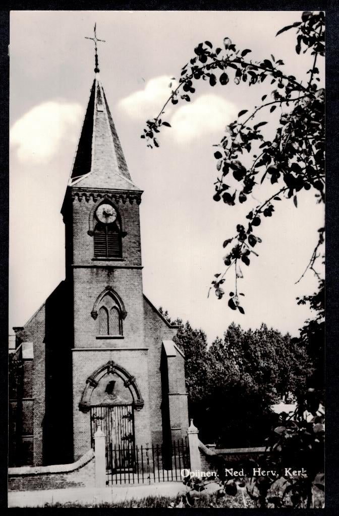 Opijnen, Ned. Herv. Kerk., Ophalen of Verzenden, 1960 tot 1980, Ongelopen, Gelderland