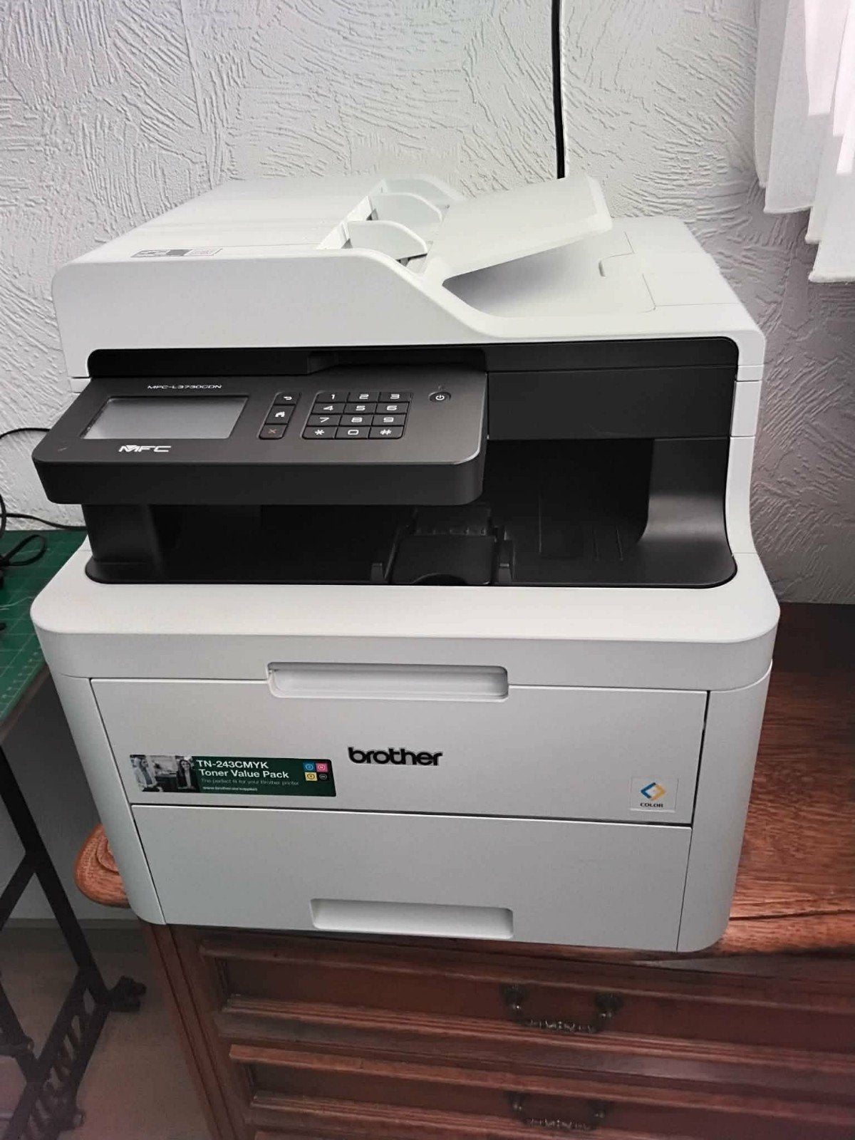Brother All-in-One Wifi Laserprinter - Zeer weinig gebruikt, Computers en Software, Printers, Ophalen of Verzenden