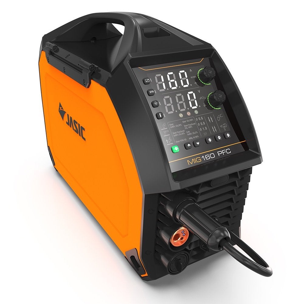 Jasic Evo 230v Mig 160 PFC INCLUSIEF SLANGENPAKKET, Ophalen of Verzenden, Nieuw, 150 tot 250 ampère, Co2