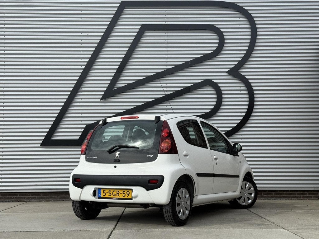 Peugeot 107 1.0 Active Airco|5-Deurs|NL Auto|Elektr. Ramen|L, Auto's, Peugeot, Voorwielaandrijving, Euro 5, Stof, Gebruikt