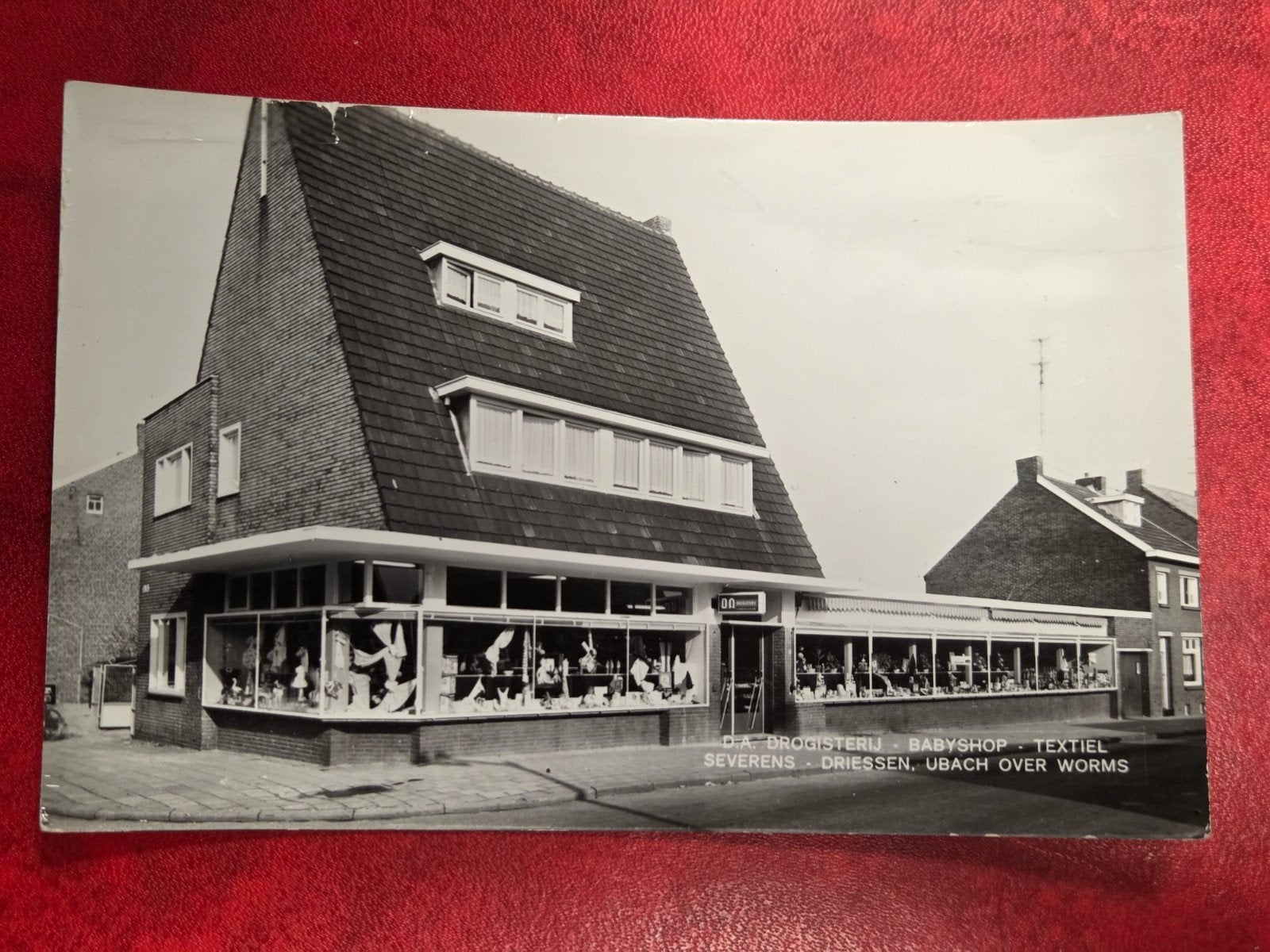 Ubach over Worms bij Landgraaf D.A. Drogisterij Driessen, Ophalen of Verzenden, 1940 tot 1960