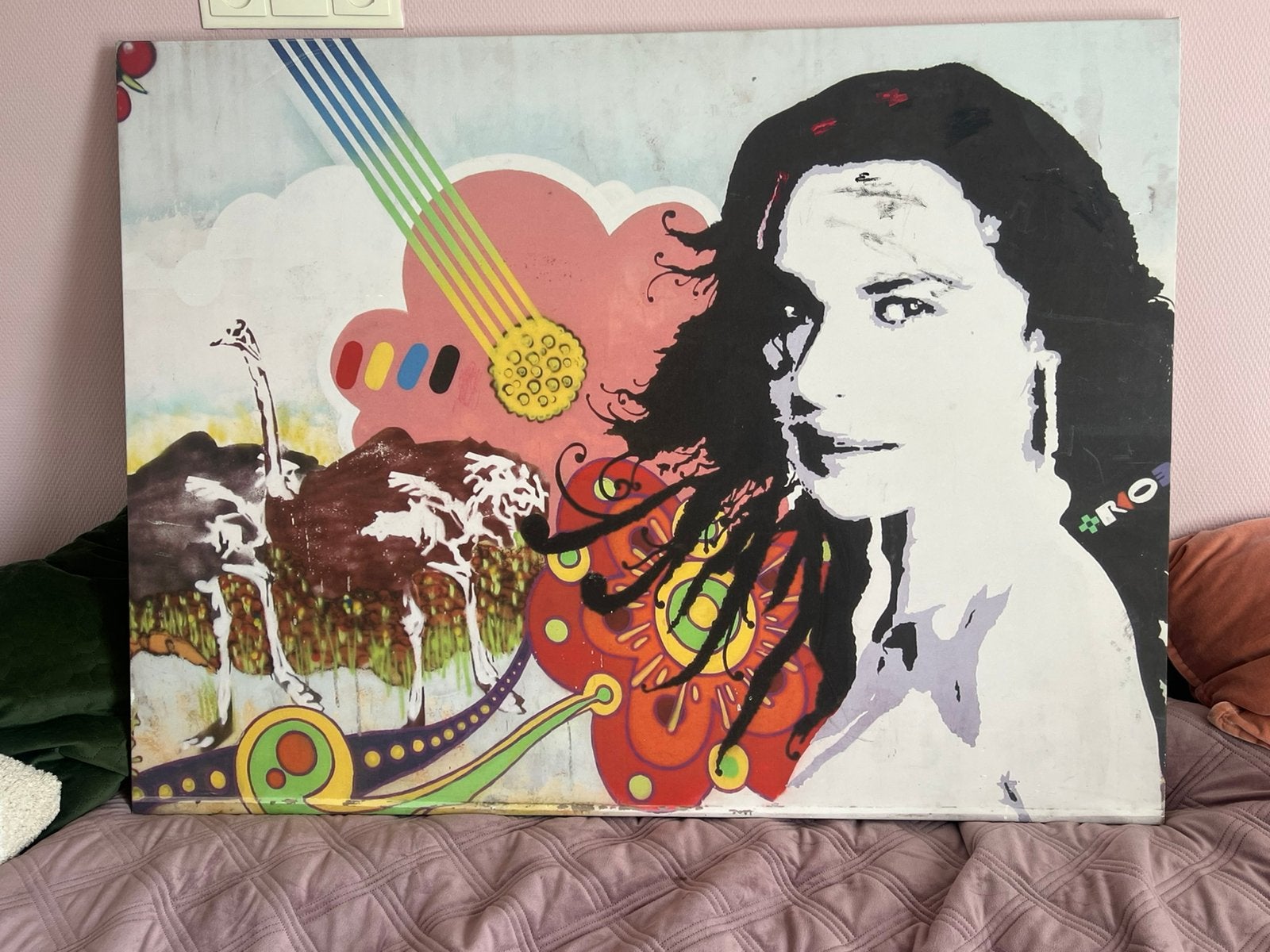Canvasdoek, 1.20 bij 90cm, Ophalen
