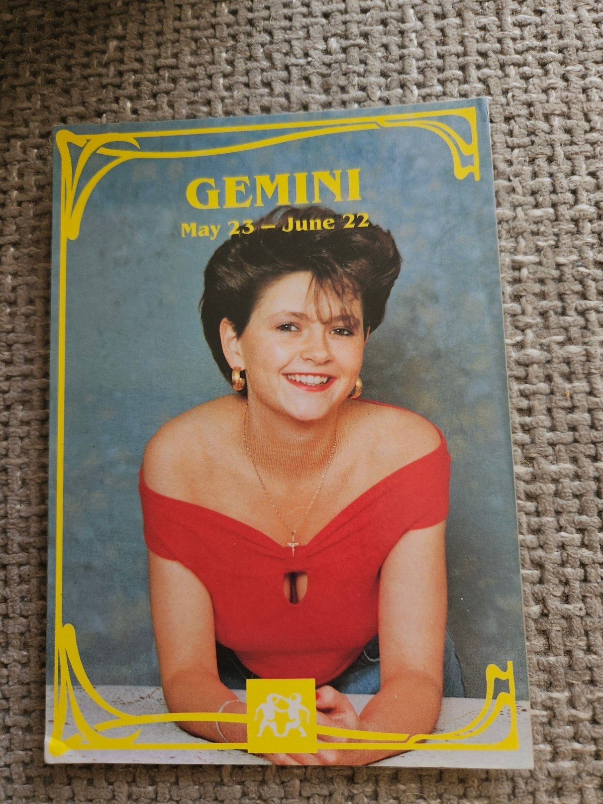 dame sterrenbeeld gemini, Ophalen of Verzenden, 1980 tot heden, Gelopen
