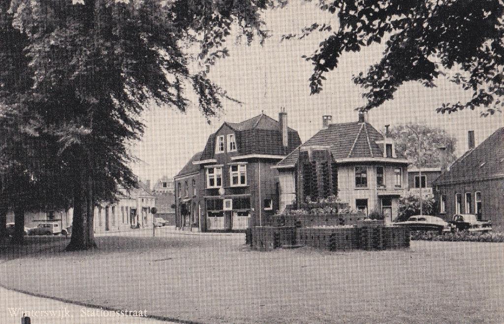 GA1334 Winterswijk Stationstraat Achterhoek Meddo Groenlo, Verzenden, 1940 tot 1960, Ongelopen, Gelderland