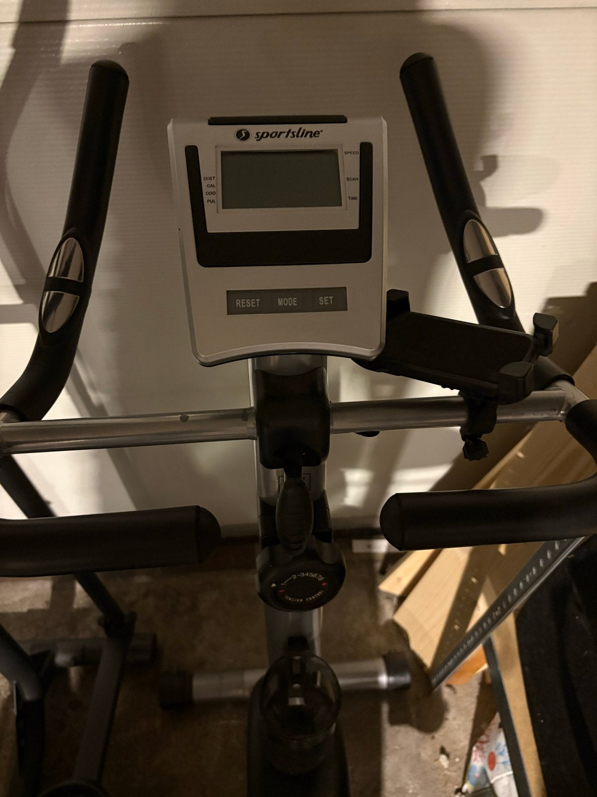 Sportsline Hometrainer, Sport en Fitness, Ophalen, Zo goed als nieuw, Metaal, Benen