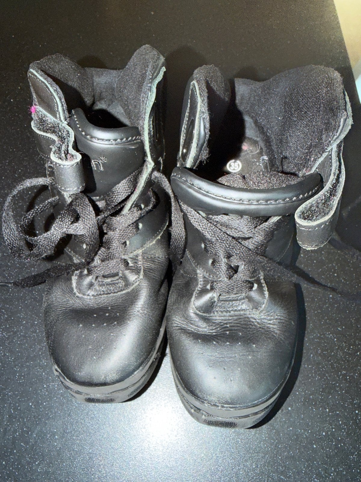Papillon dansschoenen/sneakers maat 35, Ophalen, Gedragen, Zwart, Dansschoenen