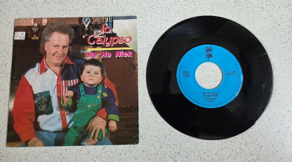 Single Jo Calypso - He he Nick, Ophalen of Verzenden, Gebruikt, Overige formaten, Levenslied of Smartlap