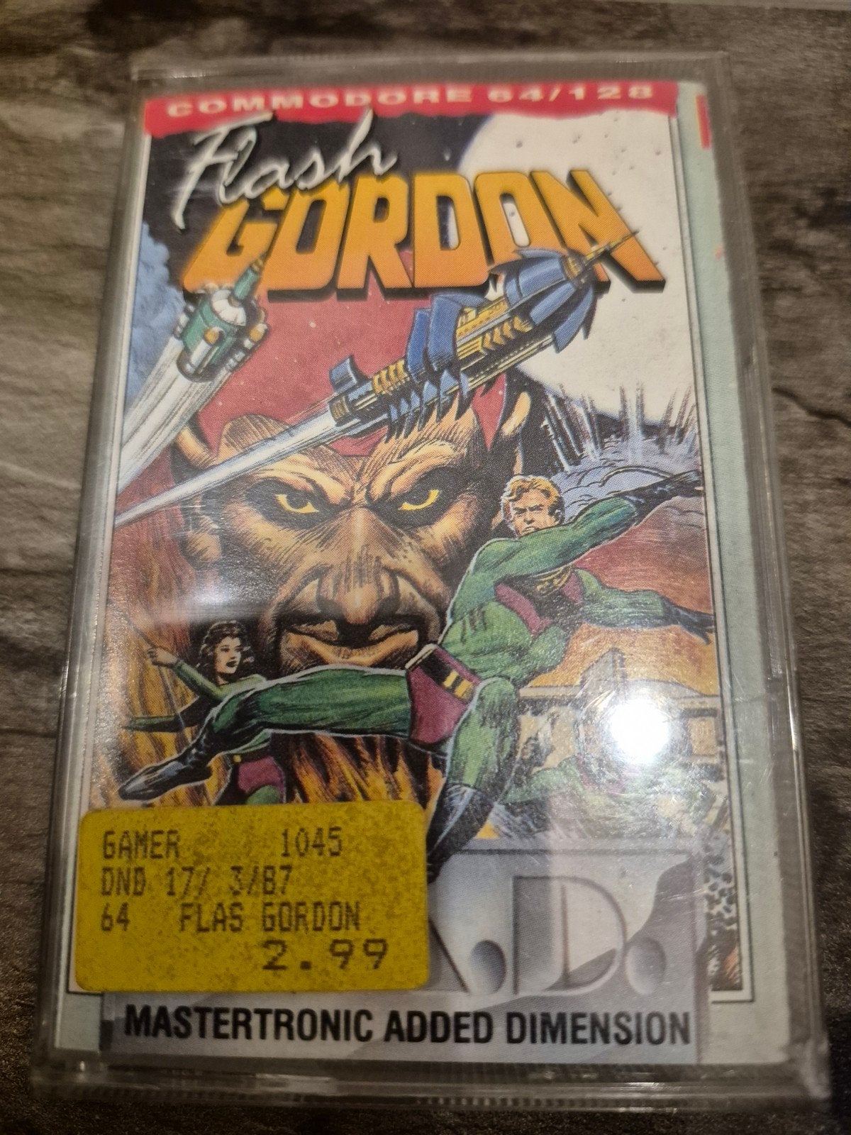 Flash Gordon Commodore 64/128 - Vintage Game, Avontuur en Actie, Gebruikt, 1 speler, Ophalen of Verzenden