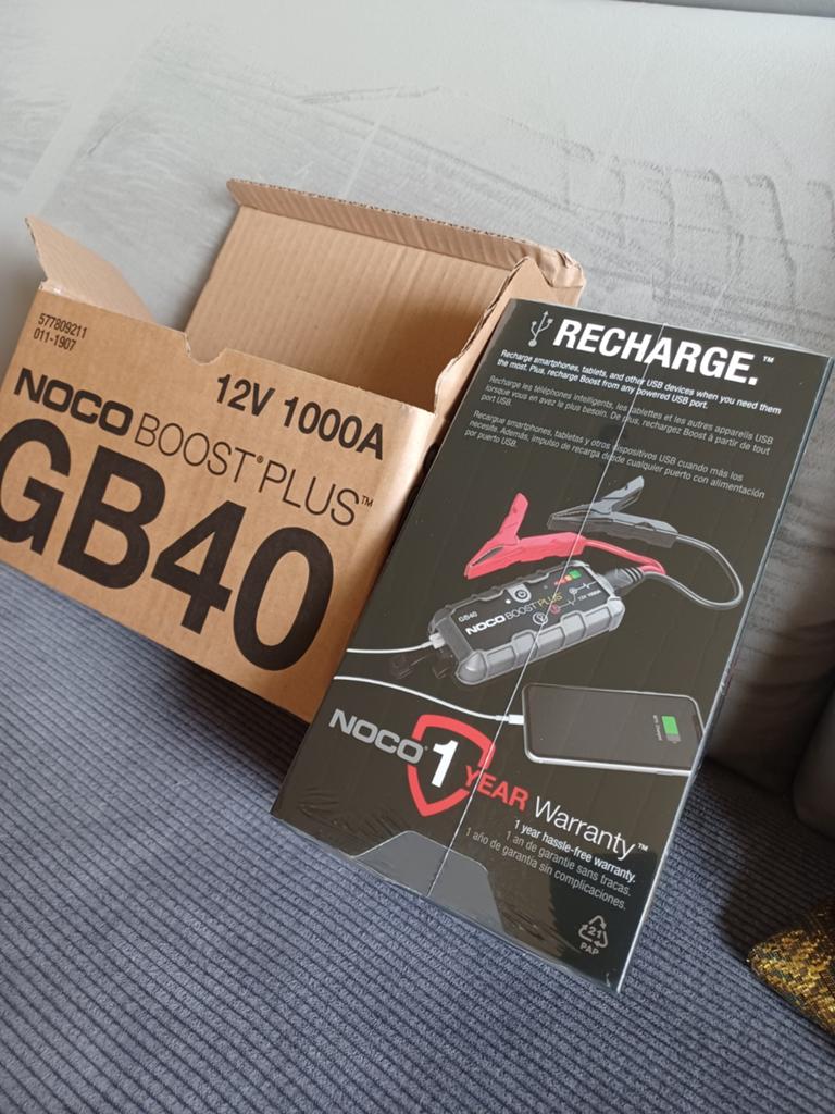 NOCO Boost Plus GB40 Jumpstarter 12V 1000A, Ophalen of Verzenden, Nieuw