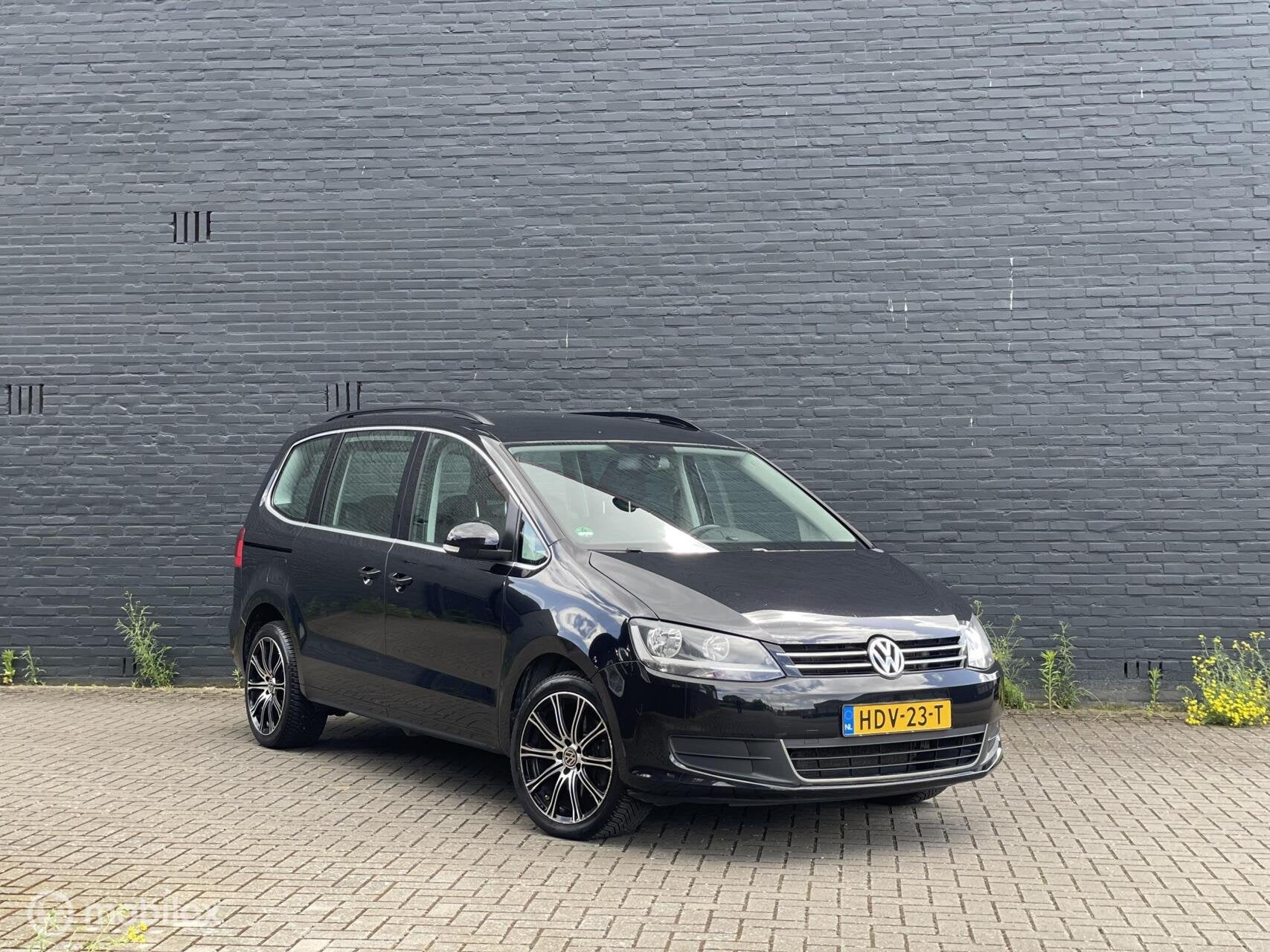 Volkswagen Sharan 2.0 TSI 200PK DSG Automaat 7 persoons, Euro 5, Stof, Gebruikt, 7 stoelen