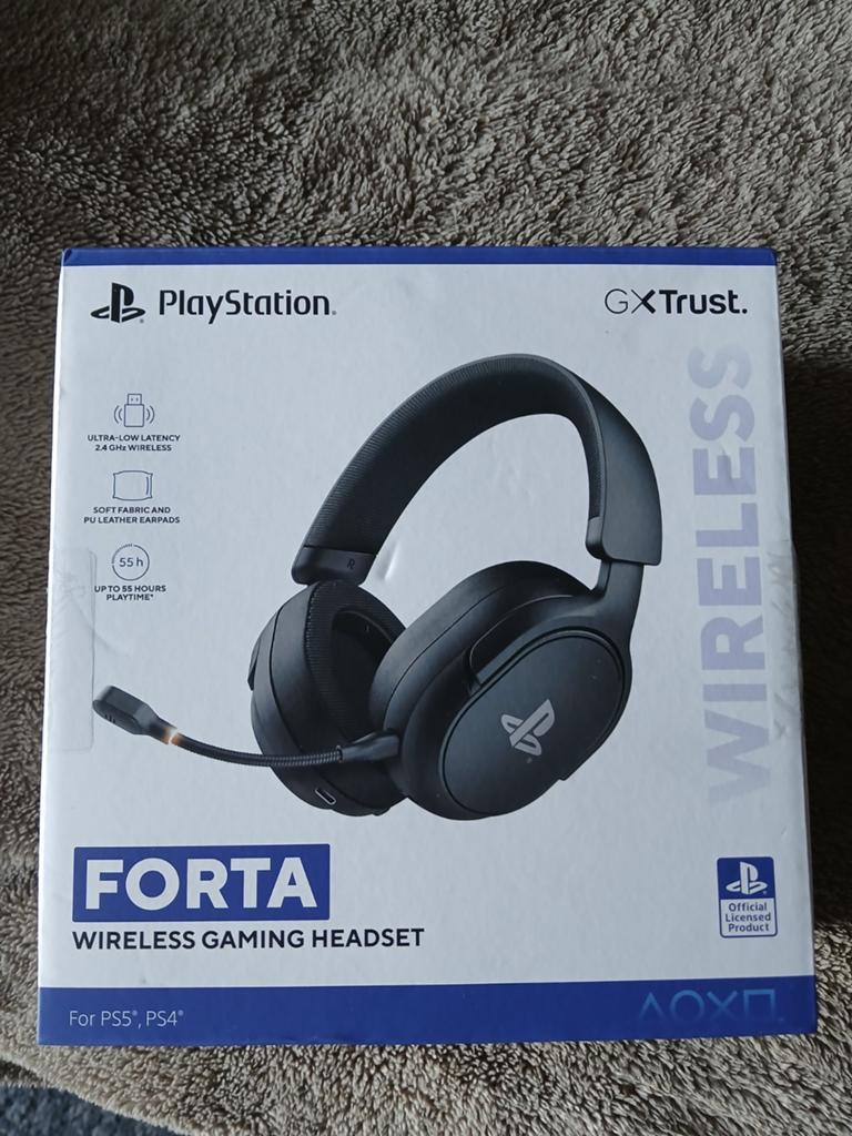 Trust GXT 499 Forta Draadloze Gaming Headset PS5/PS4, Ophalen, Nieuw, PlayStation 4
