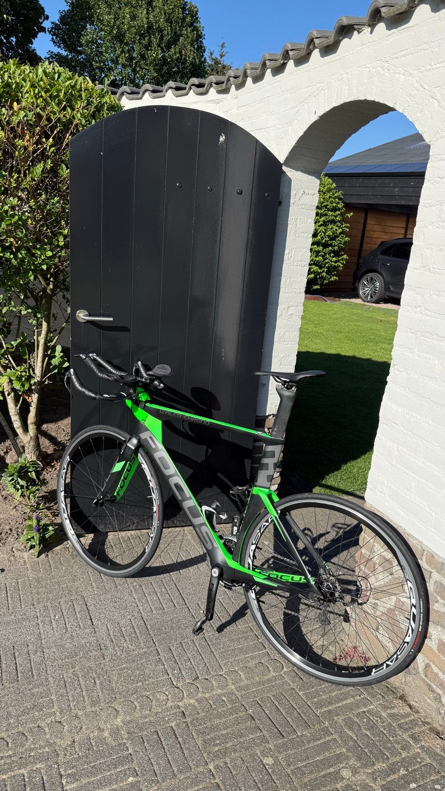 Focus Izalco Triathlonfiets maat 61 XL - met schade, Fietsen en Brommers, Fietsen | Racefietsen, 28 inch, Gebruikt, Carbon, 61 tot 65 cm