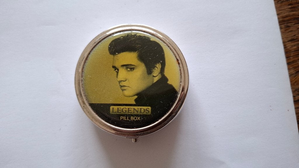 pillen doosje Elvis, Ophalen of Verzenden