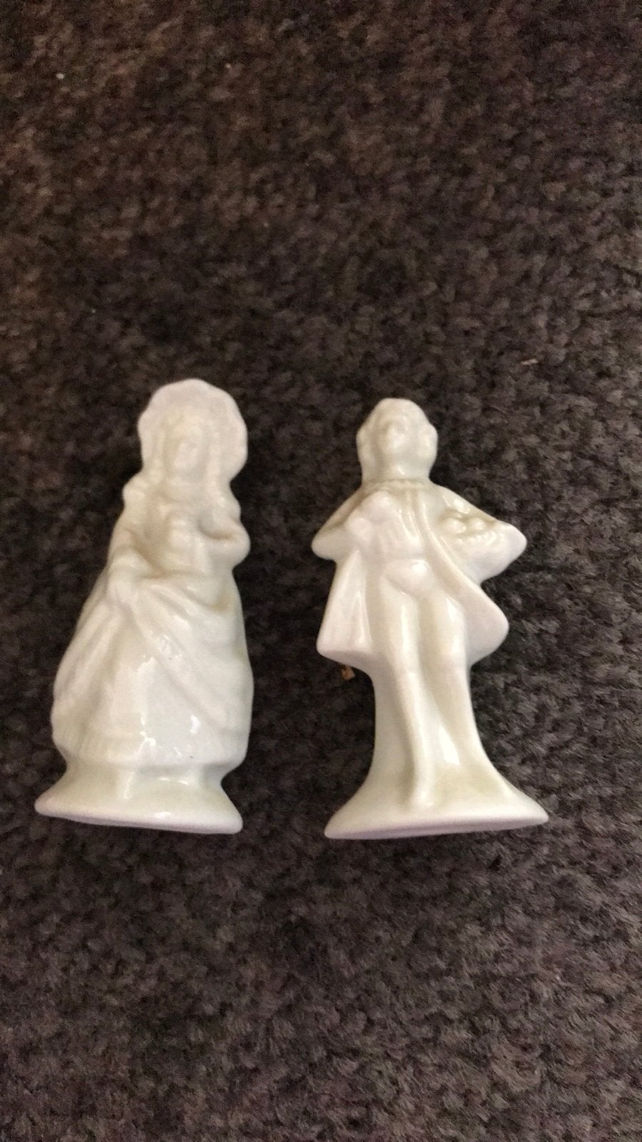 2 kleine letterbakfiguurtjes, Ophalen of Verzenden