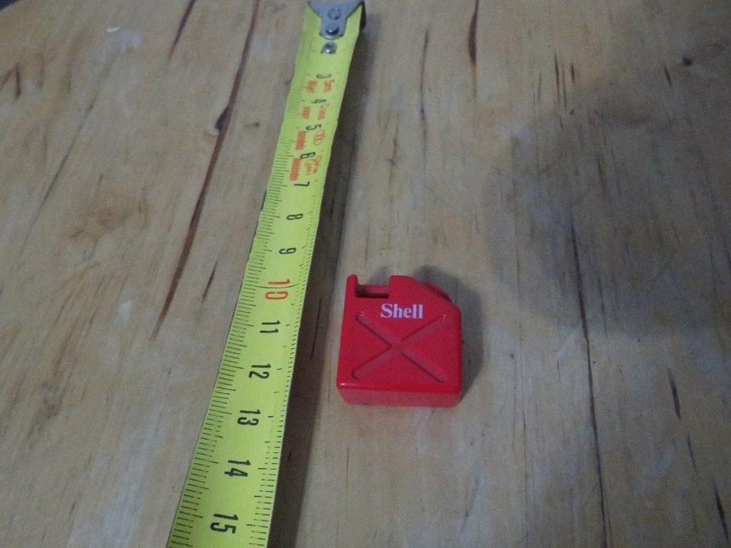 shell jerrycan rode play mobil vintage, Ophalen of Verzenden, Gebruikt