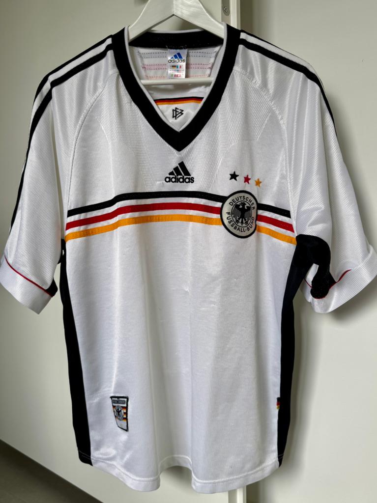 Duitsland Germany shirt 1998 - 1999 maat L Adidas, Sport en Fitness, Voetbal, Maat L, Ophalen of Verzenden, Gebruikt, Shirt