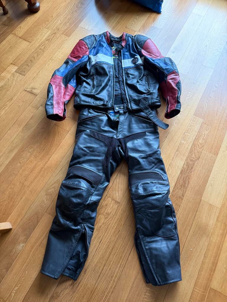 MQP Aces Motorpak - Jas en Broek (Maat 54), Motoren, Kleding | Motorkleding, Ophalen of Verzenden, Tweedehands, Heren, Combipak