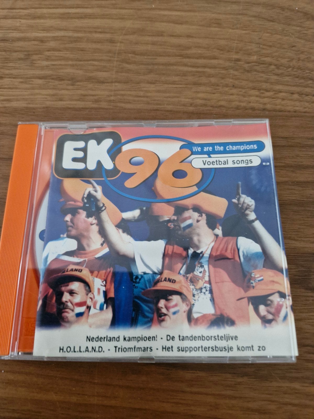 EK 96 Voetbal songs CD - Nederland kampioen!, Ophalen of Verzenden, Gebruikt, Pop, Album