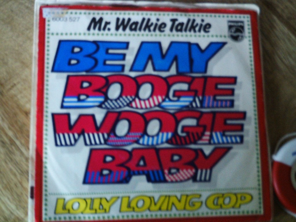 mr. walkie talkie - be my boogie woogie baby 2jun, 7 inch, Single, Ophalen of Verzenden, Pop