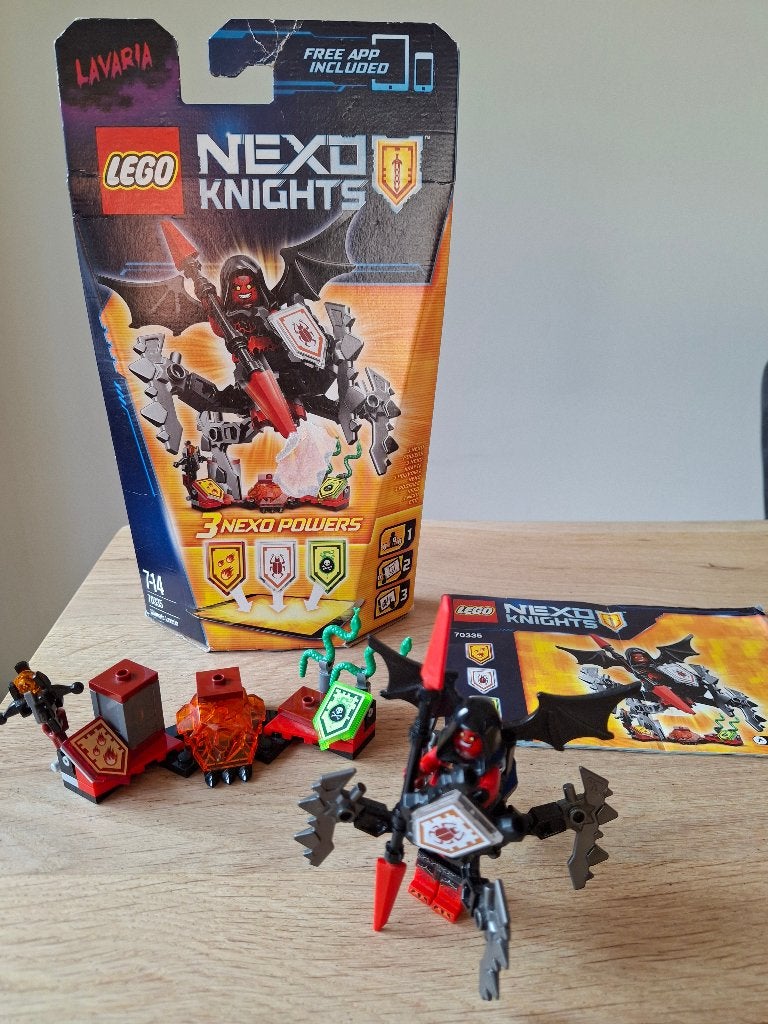 Lego Nexo Knights 70335 Ultimate Lavaria, Compleet, Overige thema's, Lego, Ophalen of Verzenden