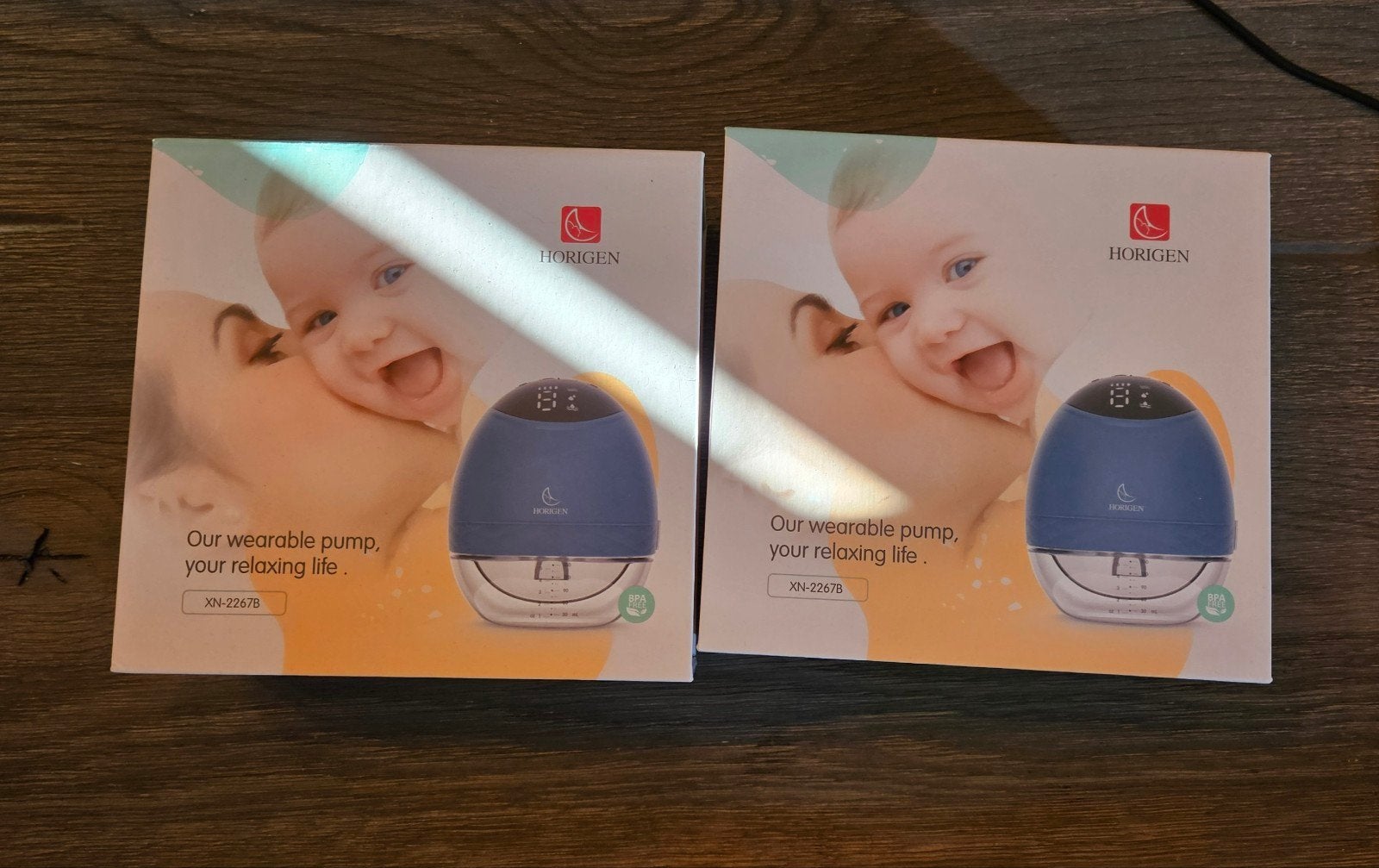 Horigen draagbare kolf wearable kolf 2 stuks, Ophalen, Borstkolf, Zo goed als nieuw, Horigen