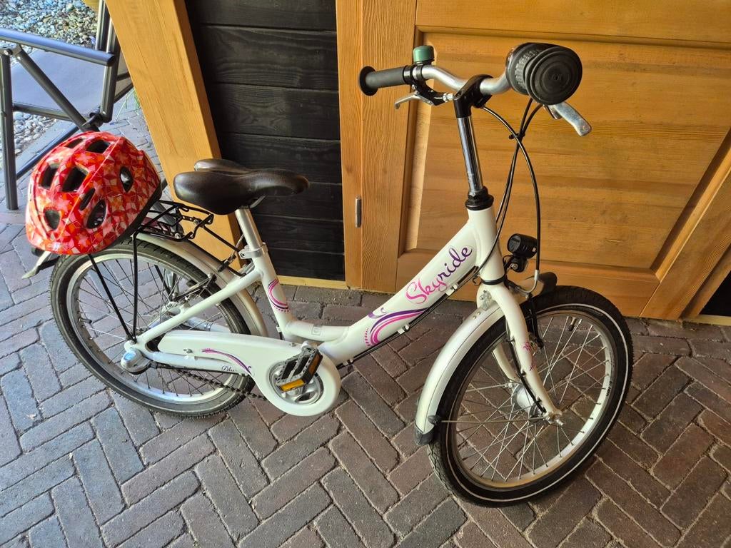 Skyride 20-3 Alu Weiss Kinderfiets- Meisjesfiets., Fietsen en Brommers, Fietsen | Kinderfietsjes, Zo goed als nieuw, 20 inch of meer