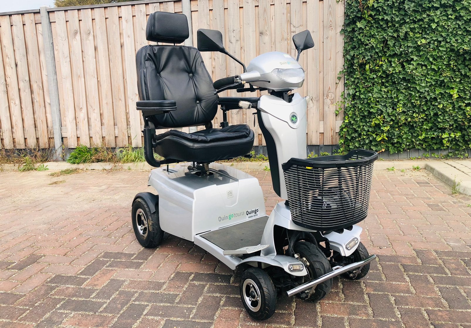 Scootmobiel Quingo Toura 5 wiel. Zeer goede vering!!, Ophalen of Verzenden, Zo goed als nieuw